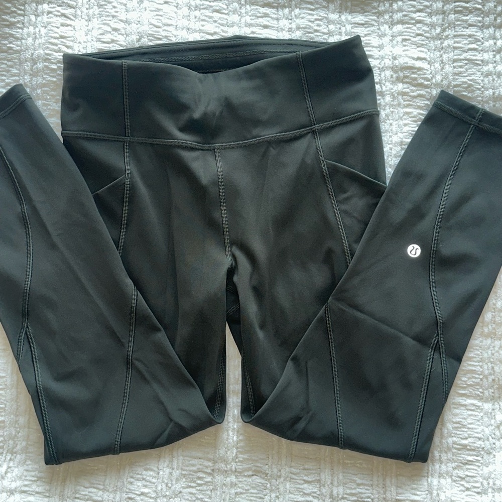 Dark Green Lululemon Leggings
